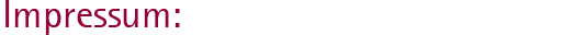 Impressum